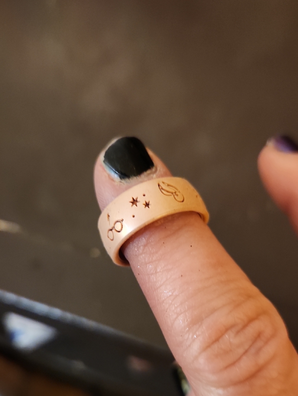 Platform 9 & 3/4 Silicone Ring